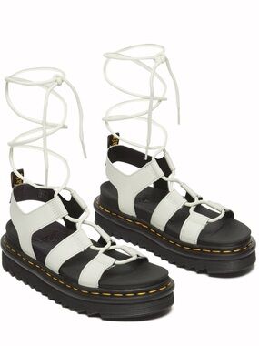 Dr. Martens Womens Nartilla Sandal, Smoked Mint Athena 10
